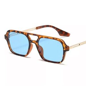 Small Frame Square Sunglasses Woman Brand Designer Fashion Luxury Sun Glasses